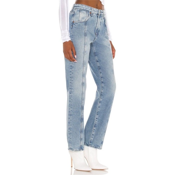 AG ALEXXIS PANELED Vintage Straight Size 28 Jeans Showroom - Picture 10 of 13